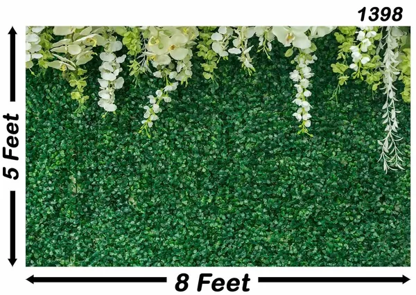 Green_&_White_Polyester_Greening_Flowers_Leaves_Flower_Backdrop_Cloth_For_Festival_/_Pooja_|_5*8