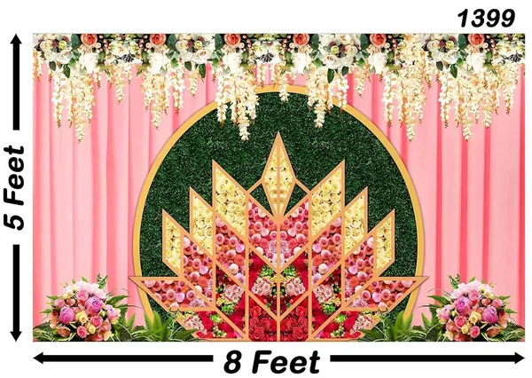 Multicolour_Polyester_Baby_Shower_Backdrop_Cloth_For_Festival_/_Pooja_|_5*8