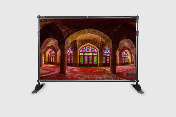 Multicolour_Polyester_Medieval_Palace_Dreamy_Interior_Birthday_Party_Backdrop_Cloth_For_Festival_/_Pooja_|_5*8