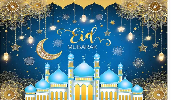 Multicolour_Polyester_Eid_Mubarak_Islamic_Photography_Backdrop_Cloth_For_Festival_/_Pooja_|_5*8