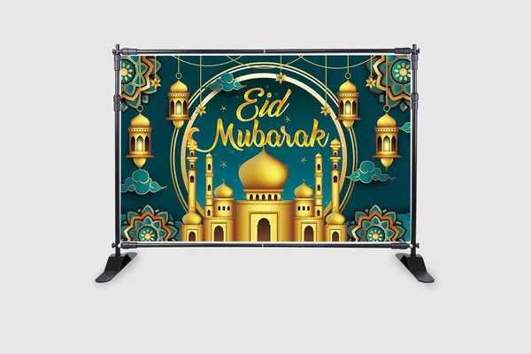 Multicolour_Polyester_Eid_Mubarak_Islamic_Photography_Backdrop_Cloth_For_Festival_/_Pooja_|_5*8