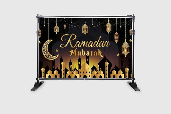 Multicolour_Polyester_Eid_Mubarak_Islamic_Photography_Backdrop_Cloth_For_Festival_/_Pooja_|_5*8