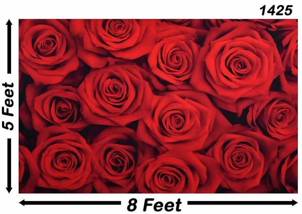 Red_Polyester_Rose_Backdrop_Flowers_Wall_Cloth_For_Festival_/_Pooja_|_5*8