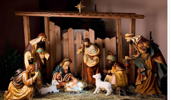 Multicolour_Polyester_Birth_Jesus_Photography_Backdrop_Christ_Christmas_Cloth_For_Festival_/_Pooja_|_5*8