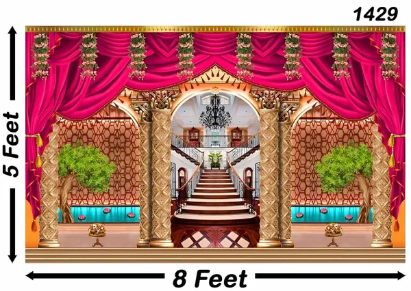 Multicolour_Polyester_Backdrop_Wedding_Mehndi_Perfect_Party_Cloth_For_Festival_/_Pooja_|_5*8