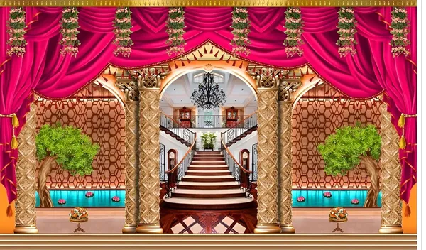Multicolour_Polyester_Backdrop_Wedding_Mehndi_Perfect_Party_Cloth_For_Festival_/_Pooja_|_5*8