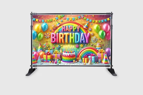 Multicolour_Polyester_Rainbow_Cake_Themed_Happy_Birthday_Backdrop_Cloth_For_Festival_/_Pooja_|_5*8