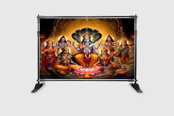 Multicolour_Polyester_God_Vishnu_Laxmi_Mata_Backdrop_Cloth_For_Festival_/_Pooja_|_5*8