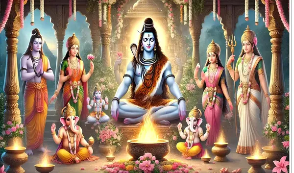 Multicolour_Polyester_Lord_Shiva_Backdrop_5Feet_8Feet_Cloth_For_Festival_/_Pooja_|_5*8