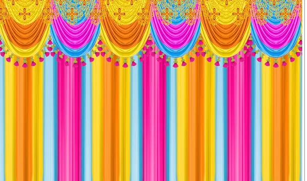 Multicolour_Polyester_Colourful_Photography_Backdrops_Nature_Backdrop_Birthday_Cloth_For_Festival_/_Pooja_|_5*8
