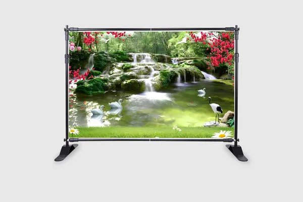 Multicolour_Polyester_Beautiful_Waterfall_Photography_Backdrops_Nature_Backdrop_Cloth_For_Festival_/_Pooja_|_5*8