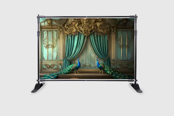 Multicolour_Polyester_Mukunda_Palace_Photography_Backdrops_Nature_Backdrop_Cloth_For_Festival_/_Pooja_|_5*8