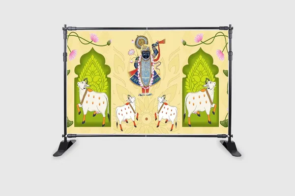 Multicolour_Polyester_God_Shreenathji_Cows_Backdrop_Pichwai_Cloth_For_Festival_/_Pooja_|_5*8
