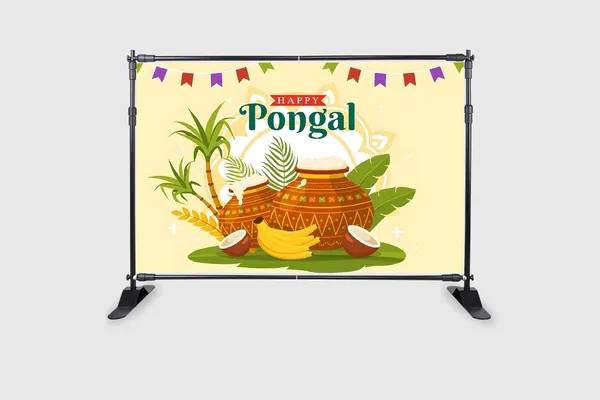 Multicolour_Polyester_Happy_Pongal_Backdrop_Cloth_For_Festival_/_Pooja_|_5*8
