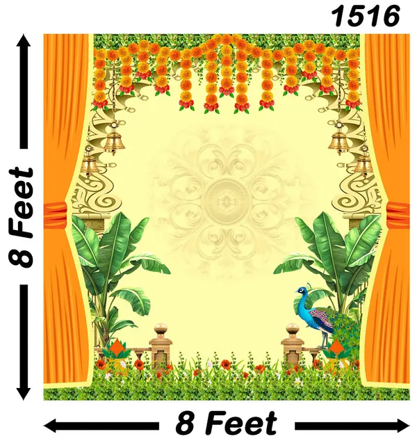 Multicolour_Polyester_Backdrop_Cloth_For_Festival_/_Pooja_|_8*8