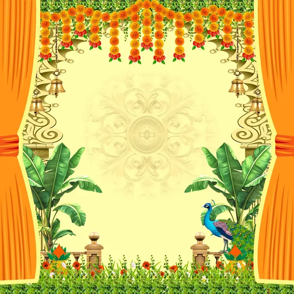 Multicolour_Polyester_Backdrop_Cloth_For_Festival_/_Pooja_|_8*8