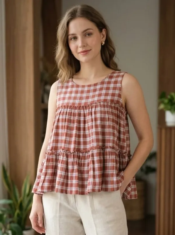 Red_Top_pant_set_for_summer