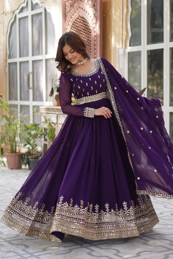 Purple_grown_with_embroidery_zari_with_digital_print_duppata