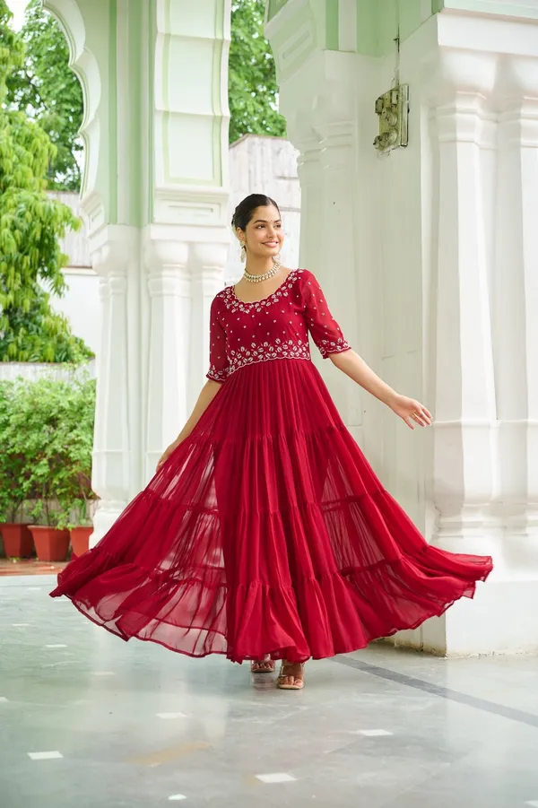 Maroon_grown_with_embroidery_Work