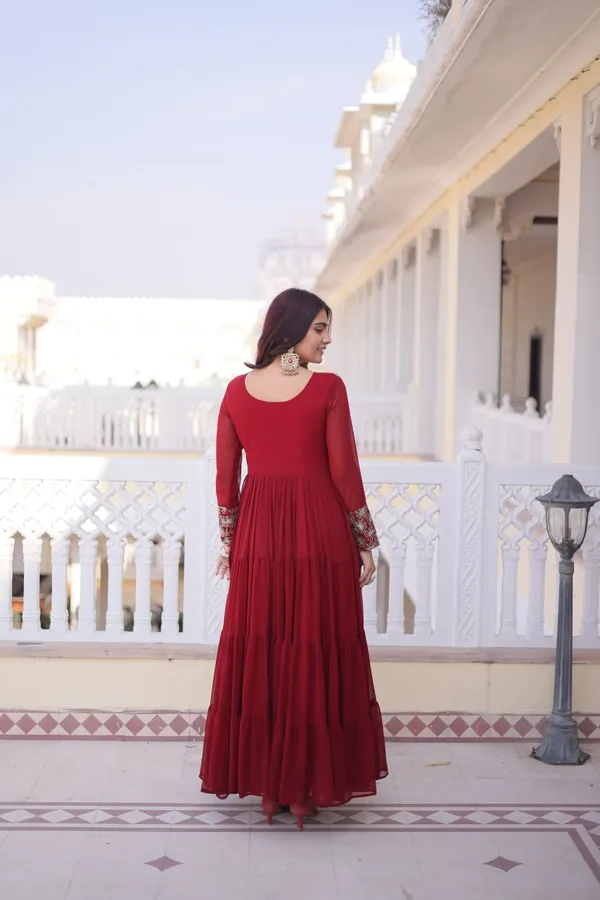 Maroon_grown_with_embroidery_zari_with_digital_print