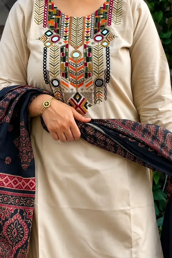 women_ethnic_cotton_kurta_pant_and_dupatta_set