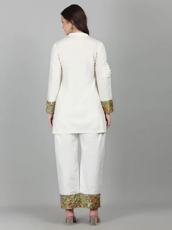Ivory_And_Olive_Green_Co_Ord_Set