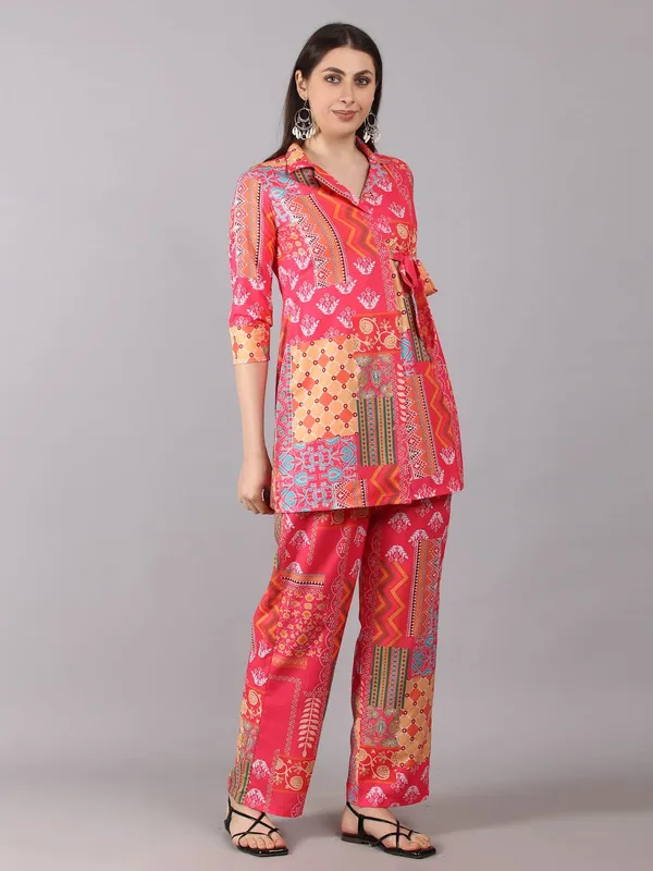 Women_Poly_Muslin_Printed_Co_Ord_Set_With_Waist_Tie_Up