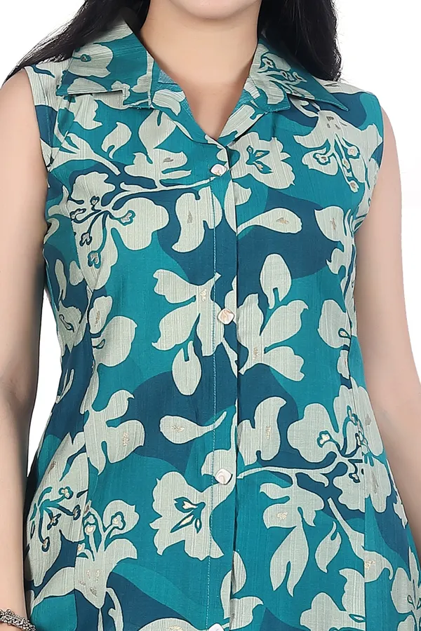 Women_Vatican_Silk_Printed_Co_Ord_Set_With_Inner_Sleeves