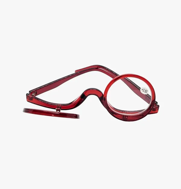 BOBI_Makeup_Glasses_for_Women_|_Flip_Down_Eye_Makeup_Glasses_|_Magnifying_Cosmetic_Spectacles_with_Pouch_|_Portable_Makeup_Readers_|_Scratch_Resistant
