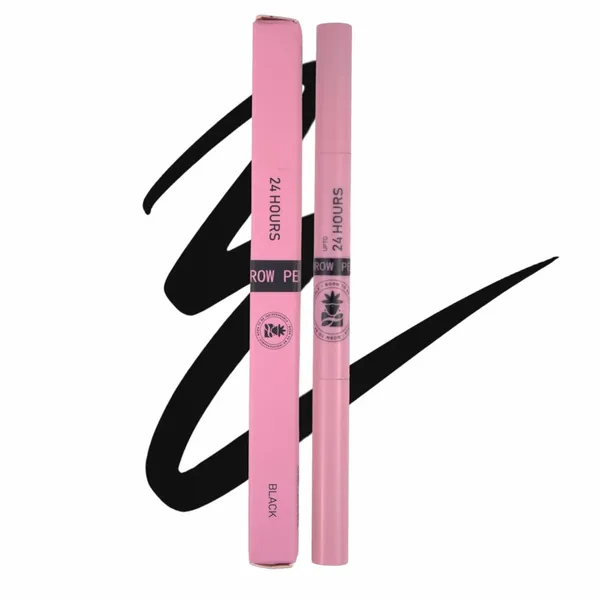 BOBI_Eyebrow_Pencil_Black_|_Waterproof_Smudgeproof_Finish_|_Built-In_Spoolie_Brush_|_Long_Lasting_Smooth_Texture_|_Paraben-Free_Cruelty-Free_|_Precision_Brow_Definer-5_gm