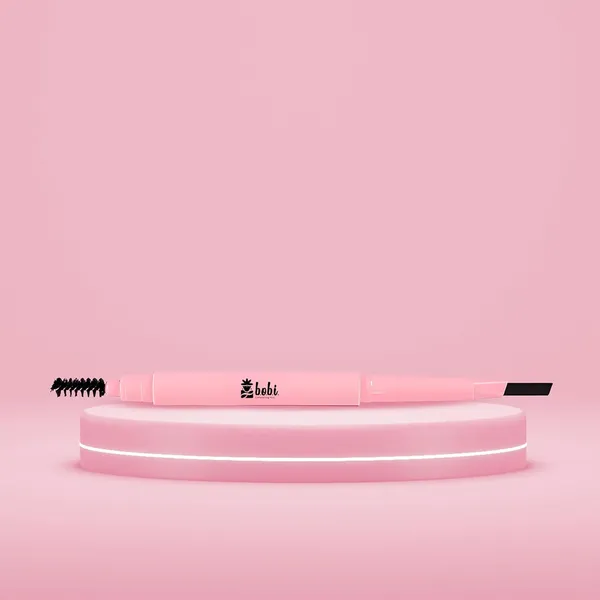 BOBI_Eyebrow_Pencil_Grey_|_Waterproof_Smudgeproof_Finish_|_Built-In_Spoolie_Brush_|_Long_Lasting_Smooth_Texture_|_Paraben-Free_Cruelty-Free_|_Precision_Brow_Definer-5gm