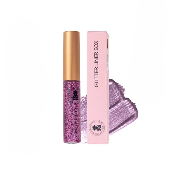 BOBI_Glitter_Eyeliner_Pink_|_Diamond_Sparkle_Finish_|_Waterproof_Long_Wear_|_Quick_Dry_Smudgeproof_|_Felt-Tip_Precision_|_Cruelty-Free_Paraben-Free-5ml