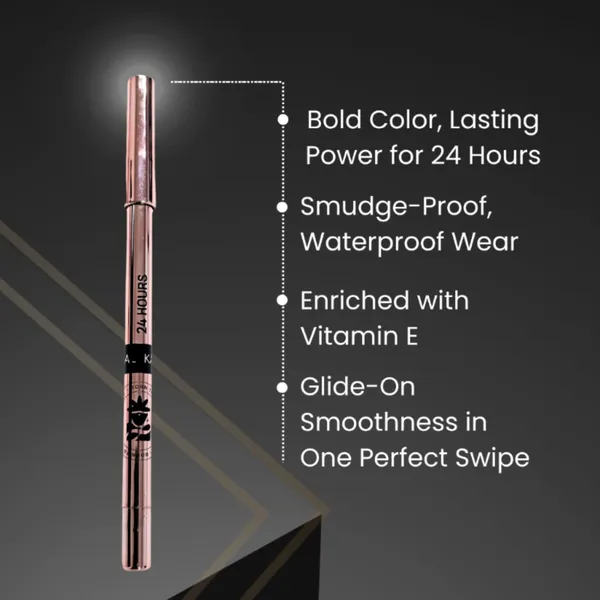 BOBI_24_Hours_Kajal_For_Eyes_|_Smudgeproof_Waterproof_Formula_|_Deep_Black_Pigment_|_Cruelty-Free_Paraben-Free_|_Smooth_Application_|_Long_Lasting_Wear-1.5_gm