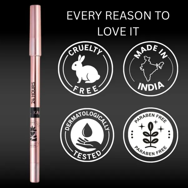 BOBI_24_Hours_Kajal_For_Eyes_|_Smudgeproof_Waterproof_Formula_|_Deep_Black_Pigment_|_Cruelty-Free_Paraben-Free_|_Smooth_Application_|_Long_Lasting_Wear-1.5_gm
