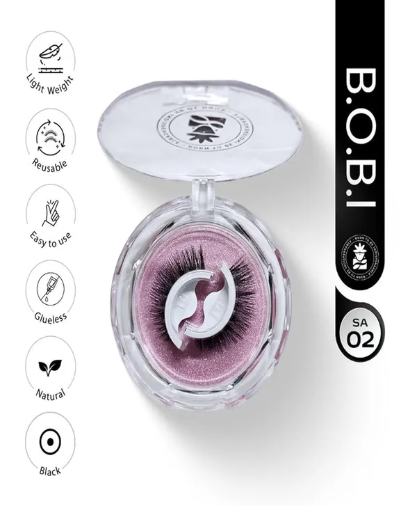 BOBI_Self_Adhesive_Eyelashes_SA02_Doll_Eye_–_Soft_Center_Volume_|_Wide-Eyed_Effect_|_Youthful_Lift_|_No_Glue_Needed_|_Reusable_|_Lightweight_Design