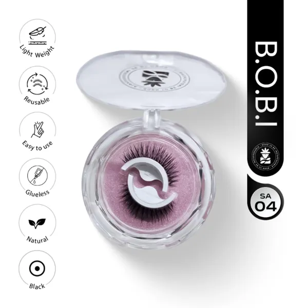BOBI_Self_Adhesive_Eyelashes_SA04_Open_Eye_–_Tapered_Center_Lift_|_Wide_&_Open-Eyed_Look_|_Reusable_|_No_Glue_|_Lightweight_Wear