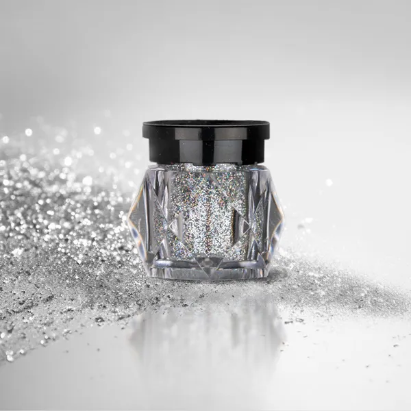 BOBI_Holographic_Loose_Glitter_Eyeshadow_for_Eye_Makeup_|_Highly_Pigmented_Eyeshadow_with_Radiant_Shimmer_Finish,_Non-Transfer,_Long_Wearing-_Silver_(10gm)