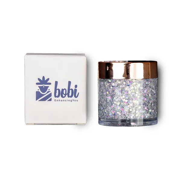 BOBI_Glitter_Gel_Eyeshadow_Duo_Chrome_Eye_Makeup_Loose_Silky_Texture_Professional_with_Hydrating_Formula_Shimmery_Finish_Cruelty_Free_|_Long_Lasting_|_Easy_to_Use_-_Silver_Duo_(10_gm)