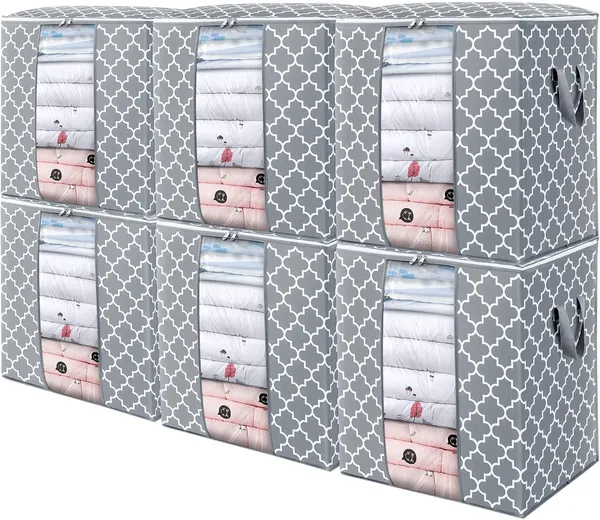 Pack_Of_6_Grey_Premium_Non_Woven_Storage_Containers