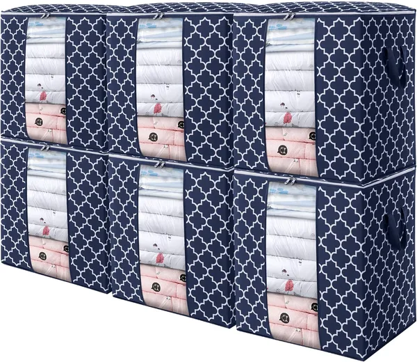 Pack_Of_6_Navy_Premium_Non_Woven_Storage_Containers