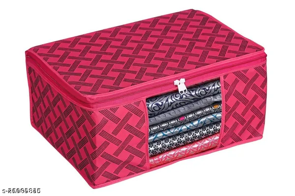 Pack_Of_6_Pink_Premium_Non_Woven_Saree_Cover