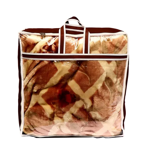 PACK_OF_4_|_Storage_Bags_Wardrobe_Organisers_For_Blanket_Rajai_With_Dust_Protection