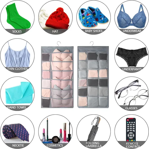 Grey_Premium_Non_Woven_Double_Sided_Hanging_Closet