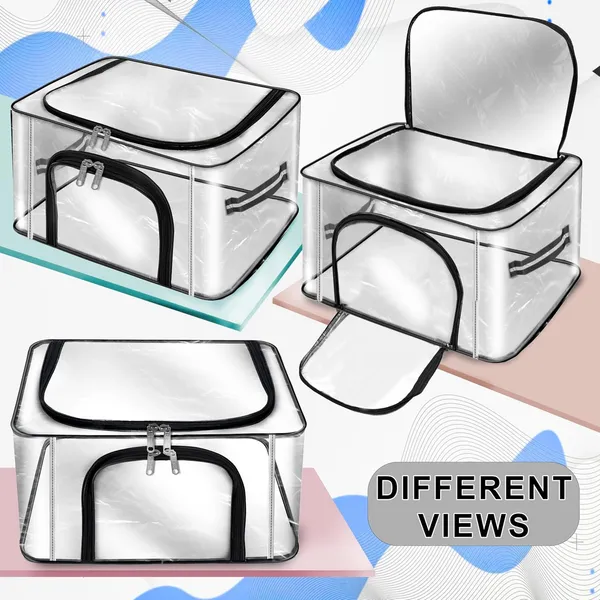 Nylon_33_L_PVC_Transparent_Moisture_Proof_Storage_box_for_Clothes_Closet_Wardrobe_Organizer_for_Clothes_Saree_Bags_with_Carry_Handle_(Transparent,_44_x_31_x_24_cm)