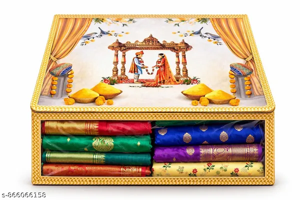 Pack_of_2_|_Premium_Quality_Wedding_Design_Printed_Saree_and__Clothes_Cover__|_Storage_Box