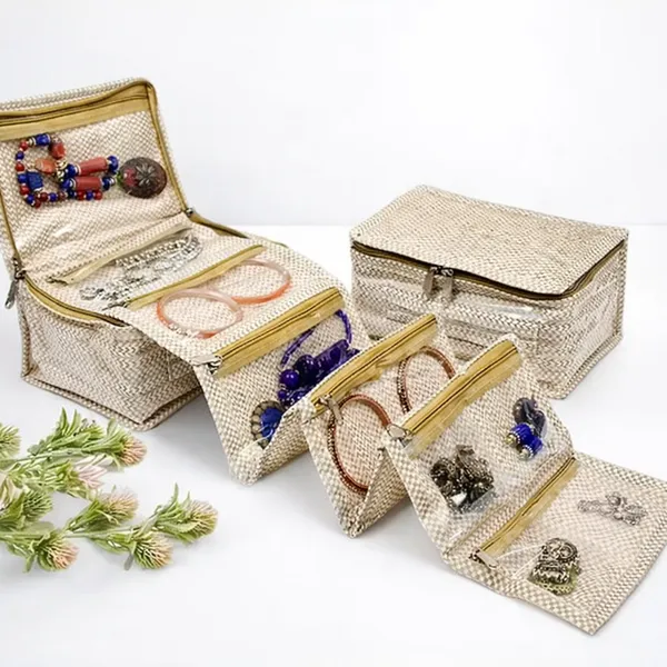 Pankhuri's_Jewellery_Box_with_8_Attached_Pouch_Makeup_Pouch_/_Cosmetic_Bag_/_Travel_Pouch_/_Storage_Organizer/_Vanity_Box