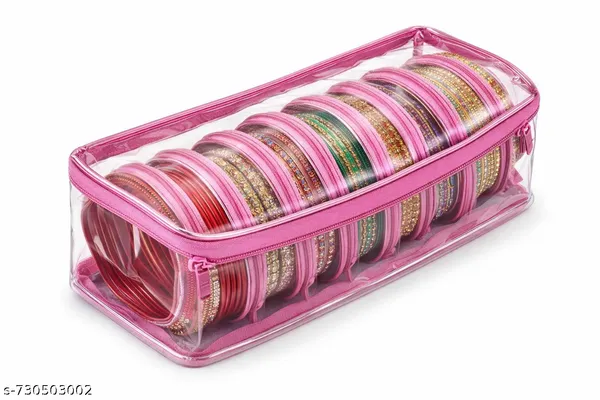 Pankhuri's_Premium_Quality_|_Large_Bangle/Bracelets_Jewellory_Organiser_Set_With_7_Seprate_Pouches
