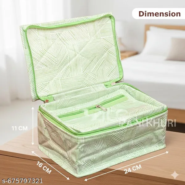 Premium_Jewelry_Organizer_Box_with_Transparent_Pouches_??Non-Woven_Fabric,_Steel_Zipper,_Travel-Friendly_Jewelry_Storage_Case,_Ideal_for_Necklaces,_Earrings_&_Bangles_(Green)