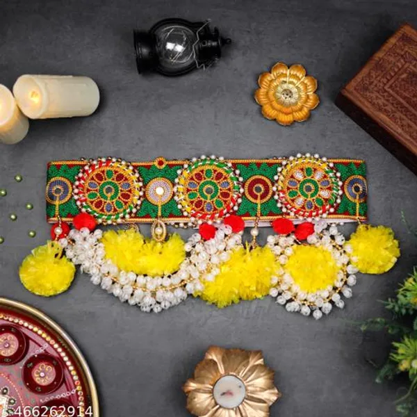 Polyester_Festive_Jaipuri_Marigold_Pearl_Plastic_Beads_Door_Toran