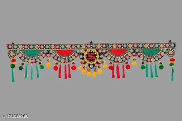 Velvet_Festive_Multi_Zula_Pearl_Beads_Handmade_Door_Toran